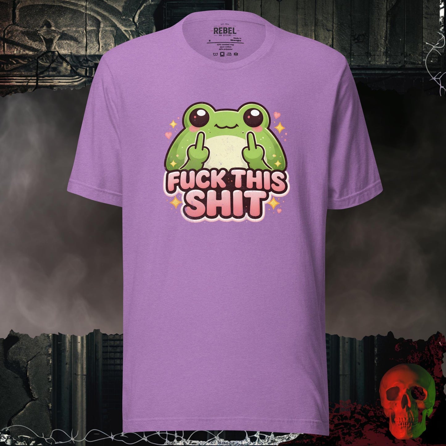 T-Shirt Heather Team Purple / S F*ck This Sh*t Tee