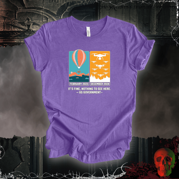 T-Shirt Heather Team Purple / S Nothing to See Here T-Shirt