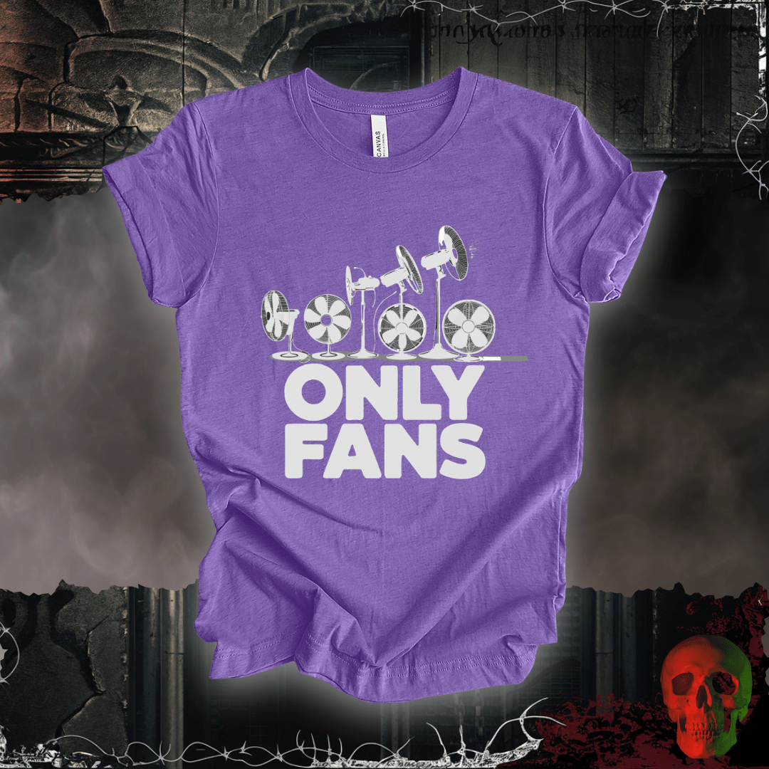 T-Shirt Heather Team Purple / S Only Fans - The Coolest Shirts in Town T-Shirt