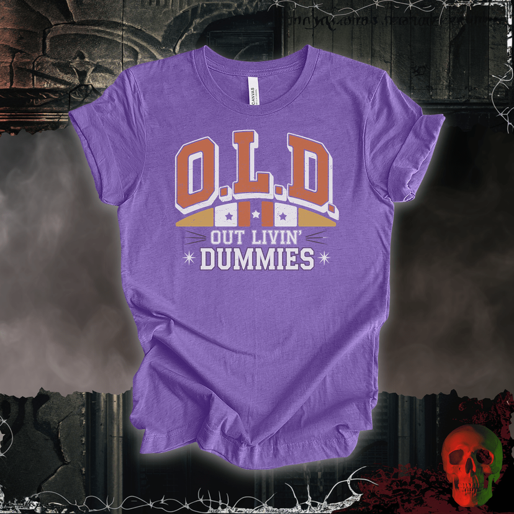 T-Shirt Heather Team Purple / S Out Livin' Dummies Tee