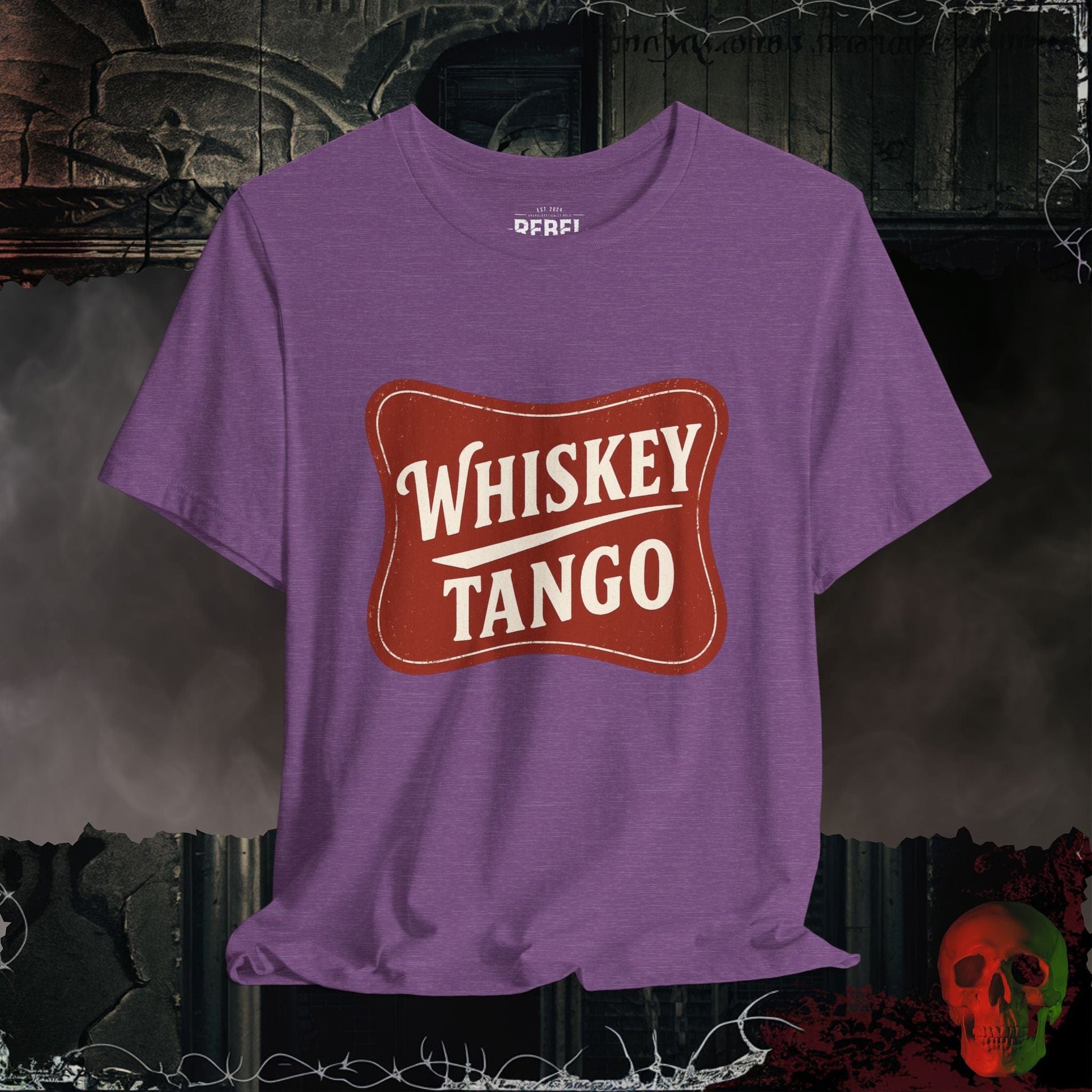 T-Shirt Heather Team Purple / S Whiskey Tango Tee