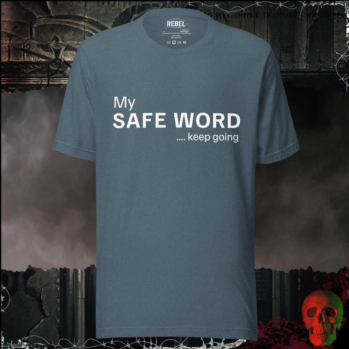 T-Shirt My Safe Word Funny Graphic Tee | Rebel Ink Designs