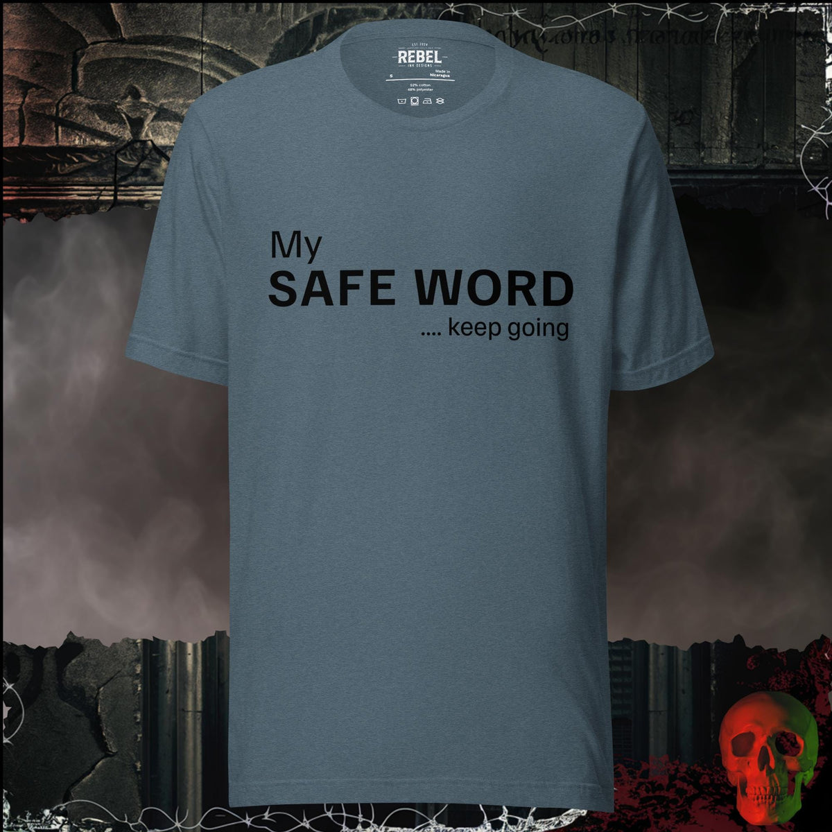 T-Shirt My Safe Word Funny Graphic Tee | Rebel Ink Designs