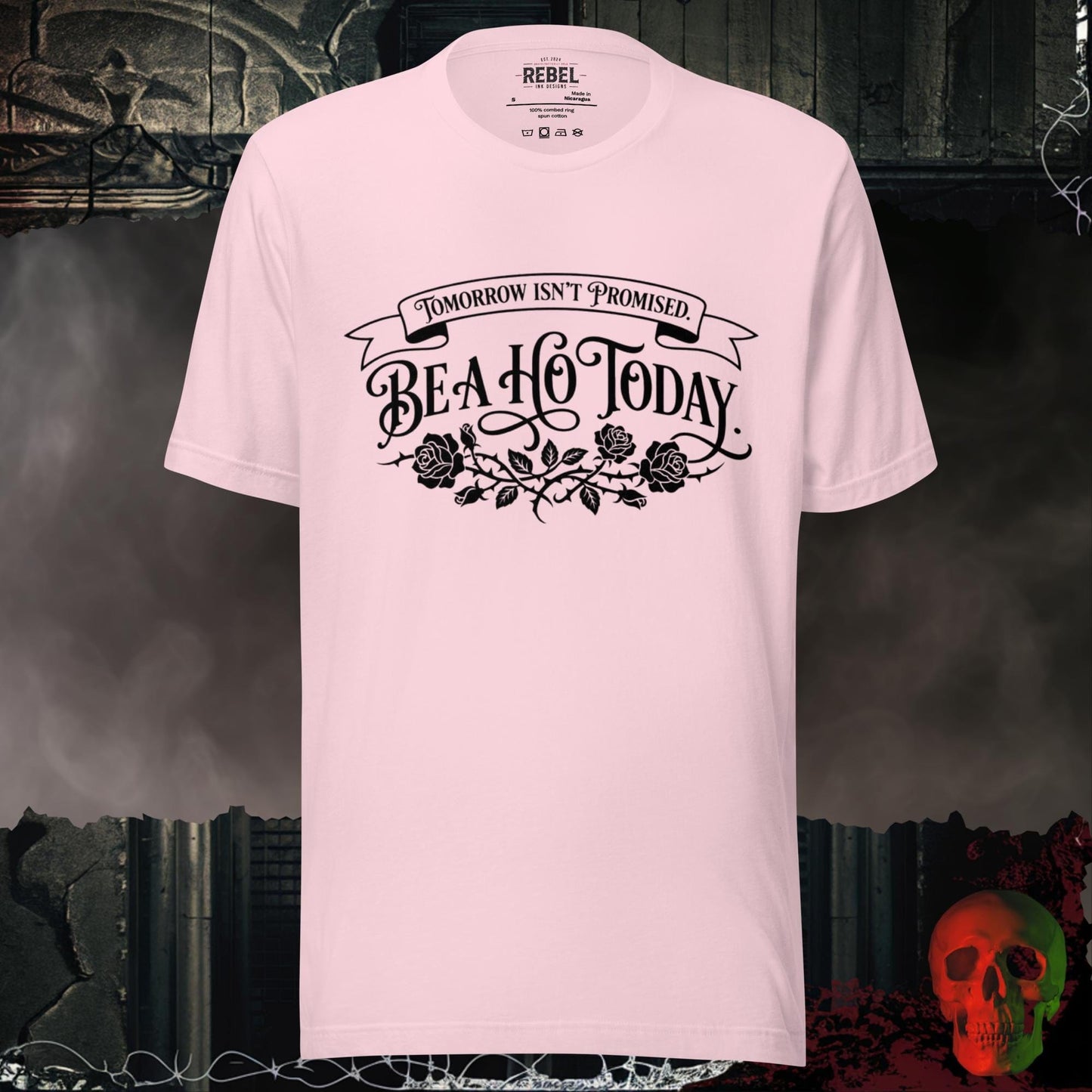 T-Shirt Soft Pink / S Be a Ho Today Tee