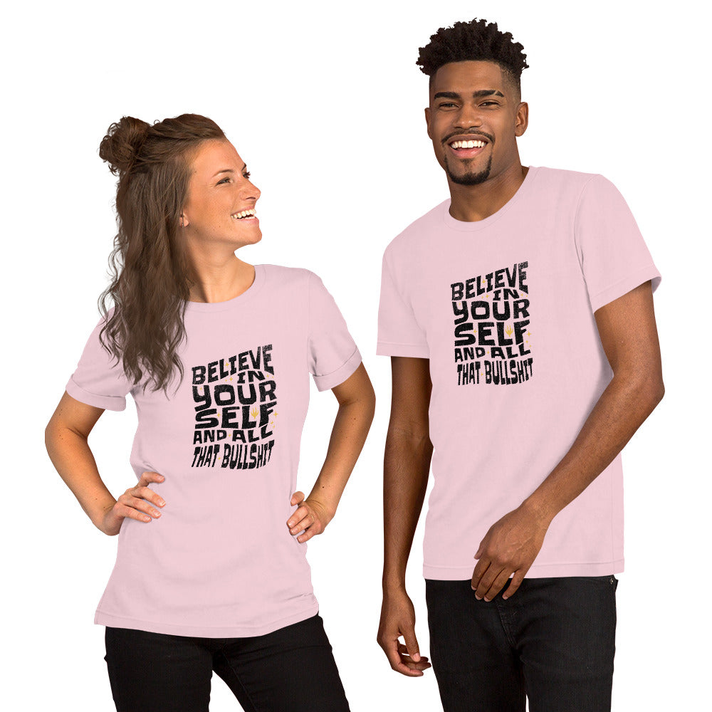 T-Shirt Soft Pink / S Believe In Yourself Tee