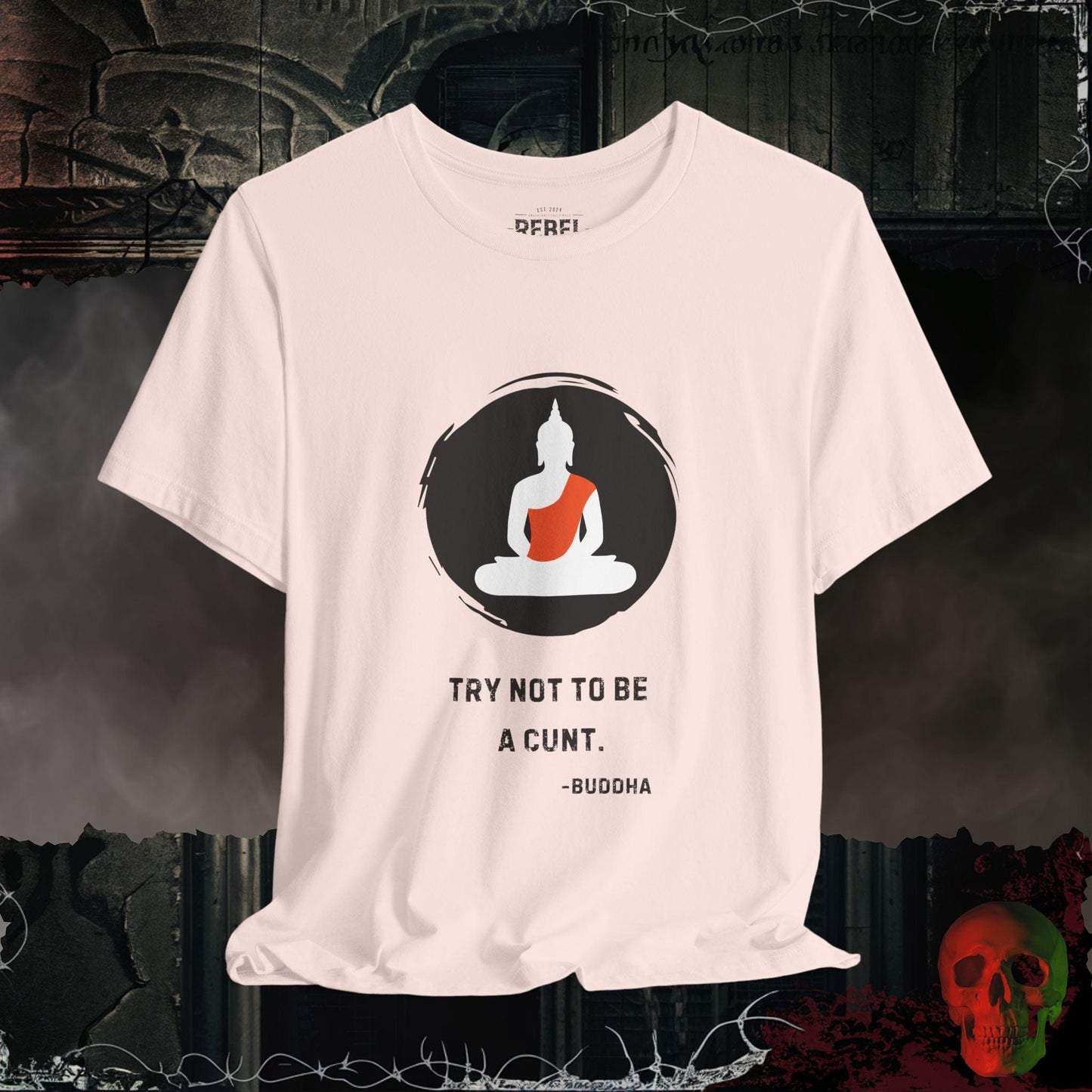 T-Shirt Soft Pink / S Buddha Speaks Tee