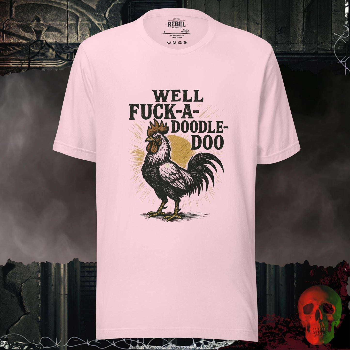 T-Shirt Soft Pink / S F@ck a Doodle Do Tee