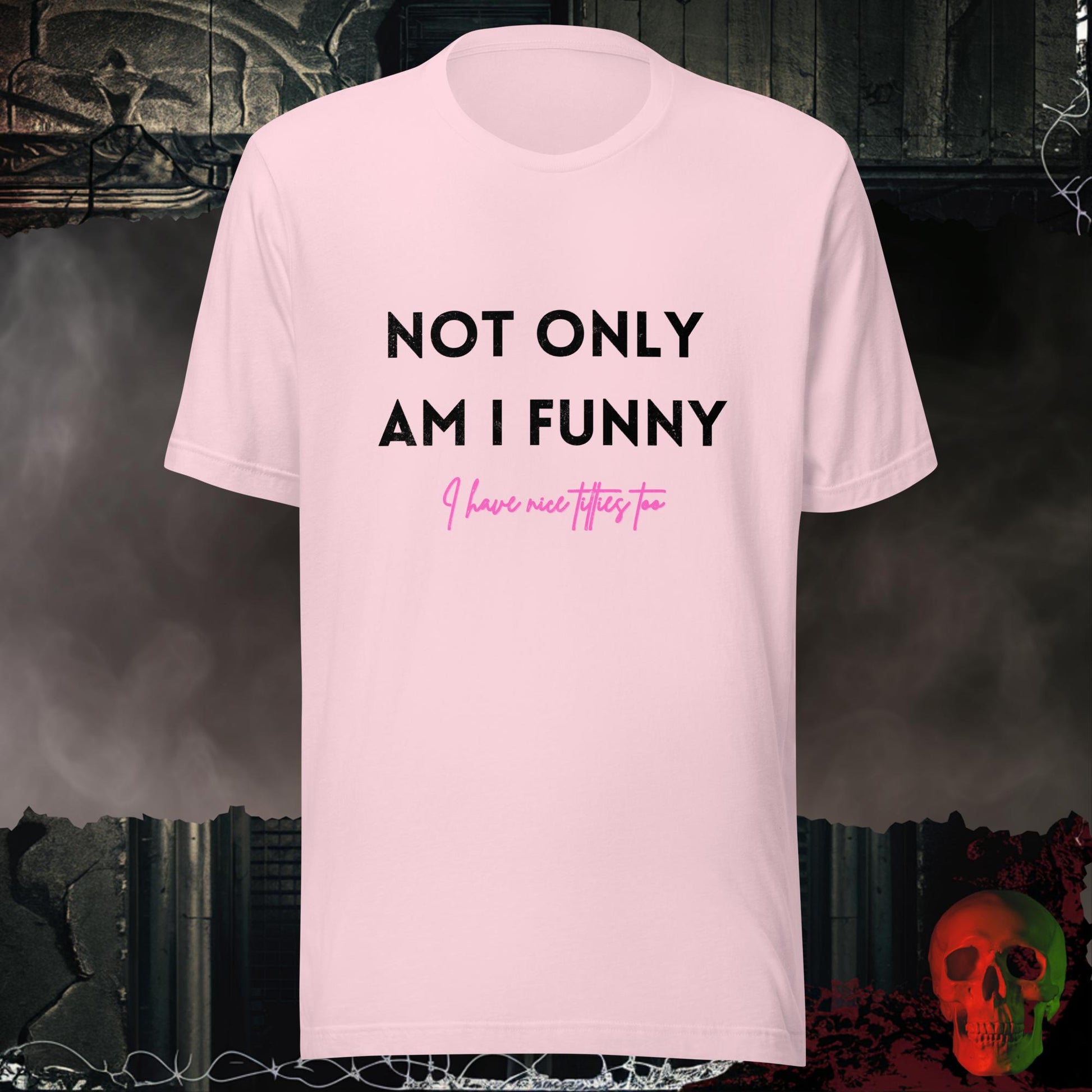 T-Shirt Soft Pink / S Funny & Well-Endowed Tee