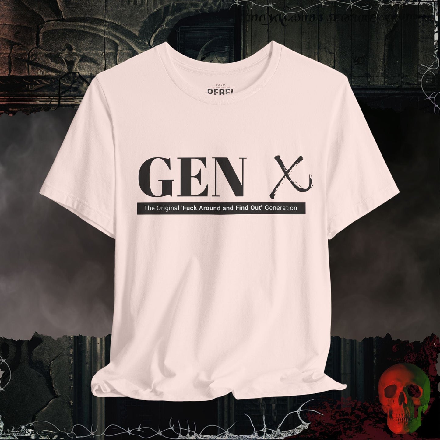 T-Shirt Soft Pink / S Gen X: The OG Rebels T-Shirt