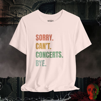 T-Shirt Soft Pink / S Gotta Go... Concerts Tee