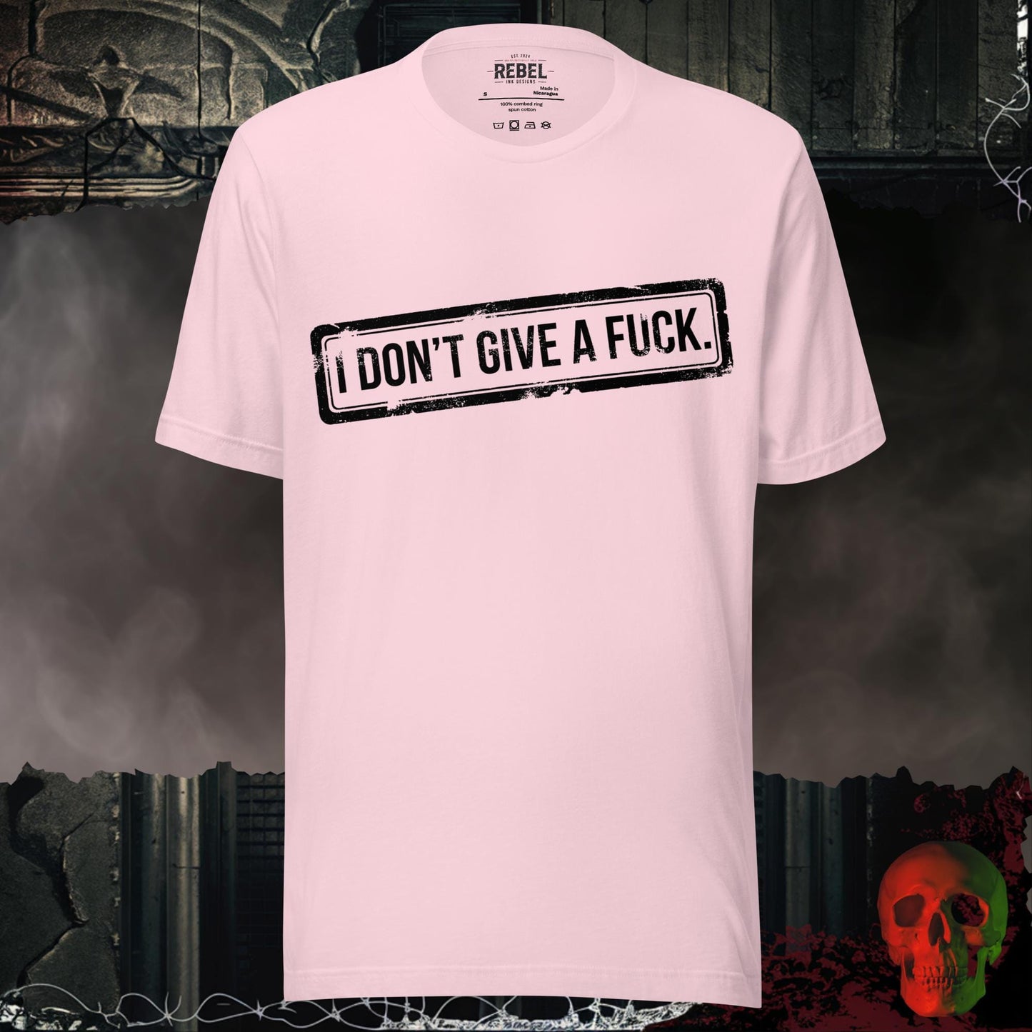 T-Shirt Soft Pink / S I Don't Give a F*ck Tee