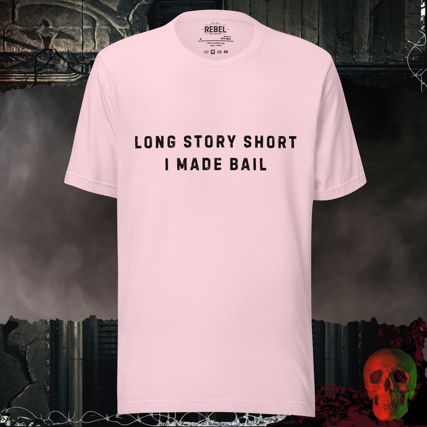 T-Shirt Soft Pink / S I Made Bail Tee