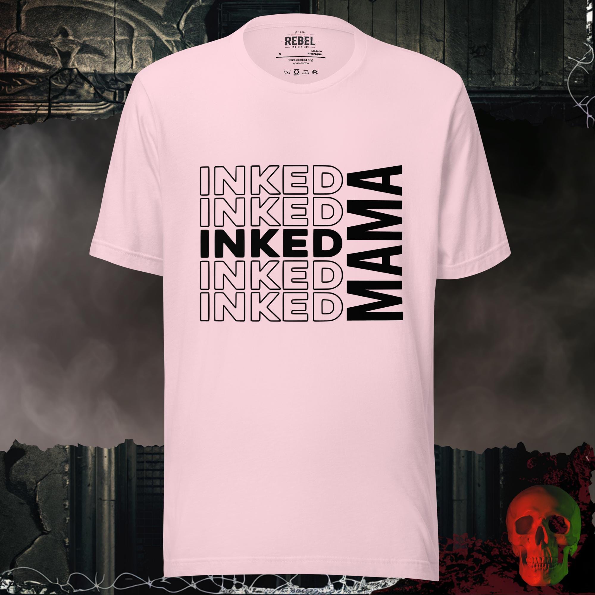 T-Shirt Soft Pink / S Inked Mamma Tee
