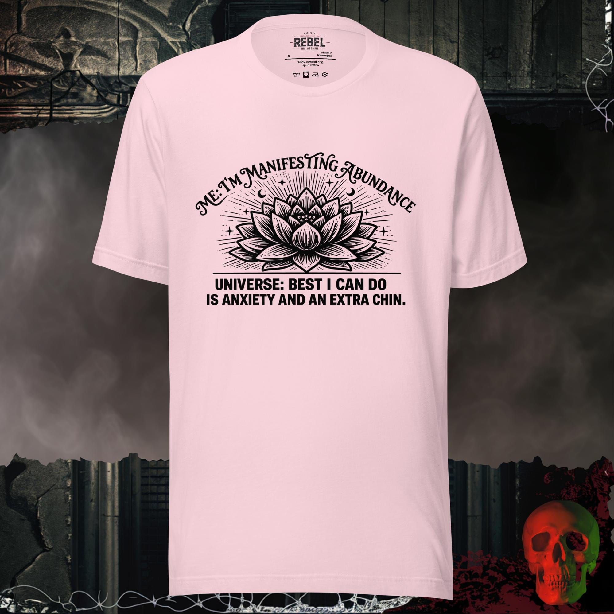 T-Shirt Soft Pink / S Manifesting Abundance Tee