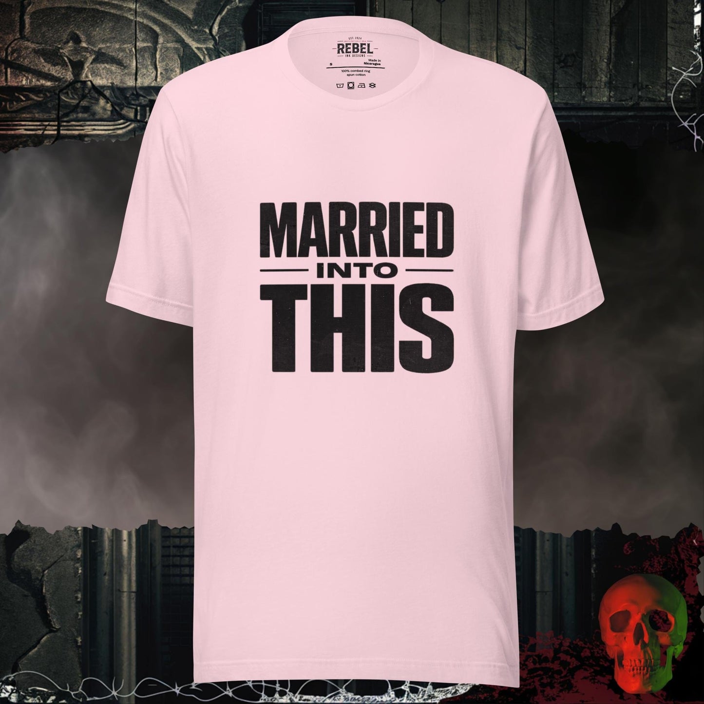 T-Shirt Soft Pink / S Married Into This Tee