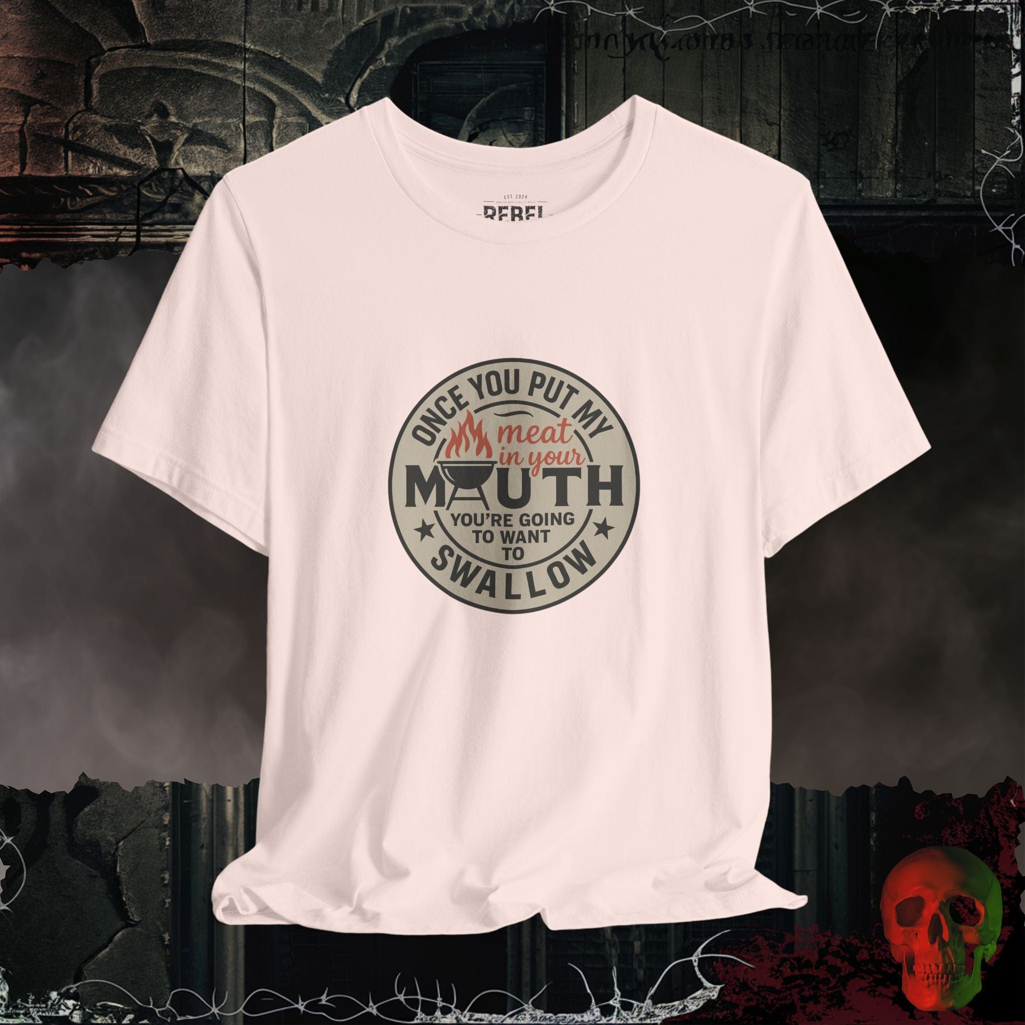 T-Shirt Soft Pink / S Meat in Your Mouth Tee