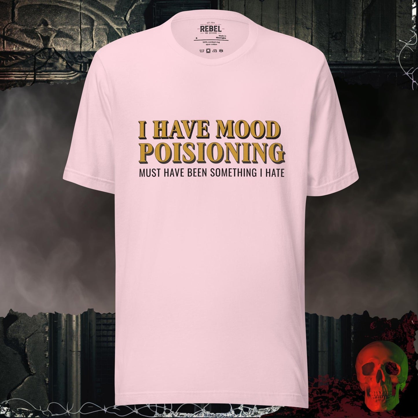 T-Shirt Soft Pink / S Mood Poisoning Tee