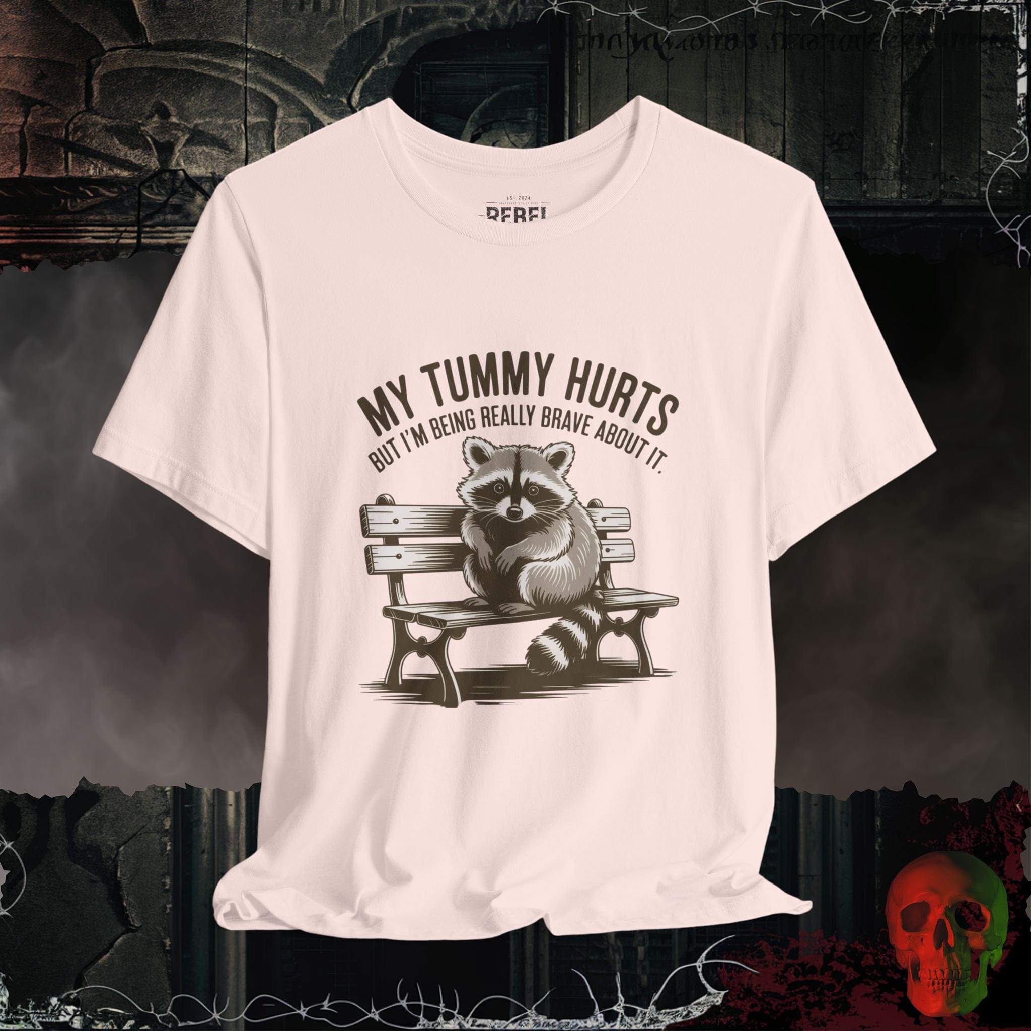 T-Shirt Soft Pink / S My Tummy Hurts T-Shirt
