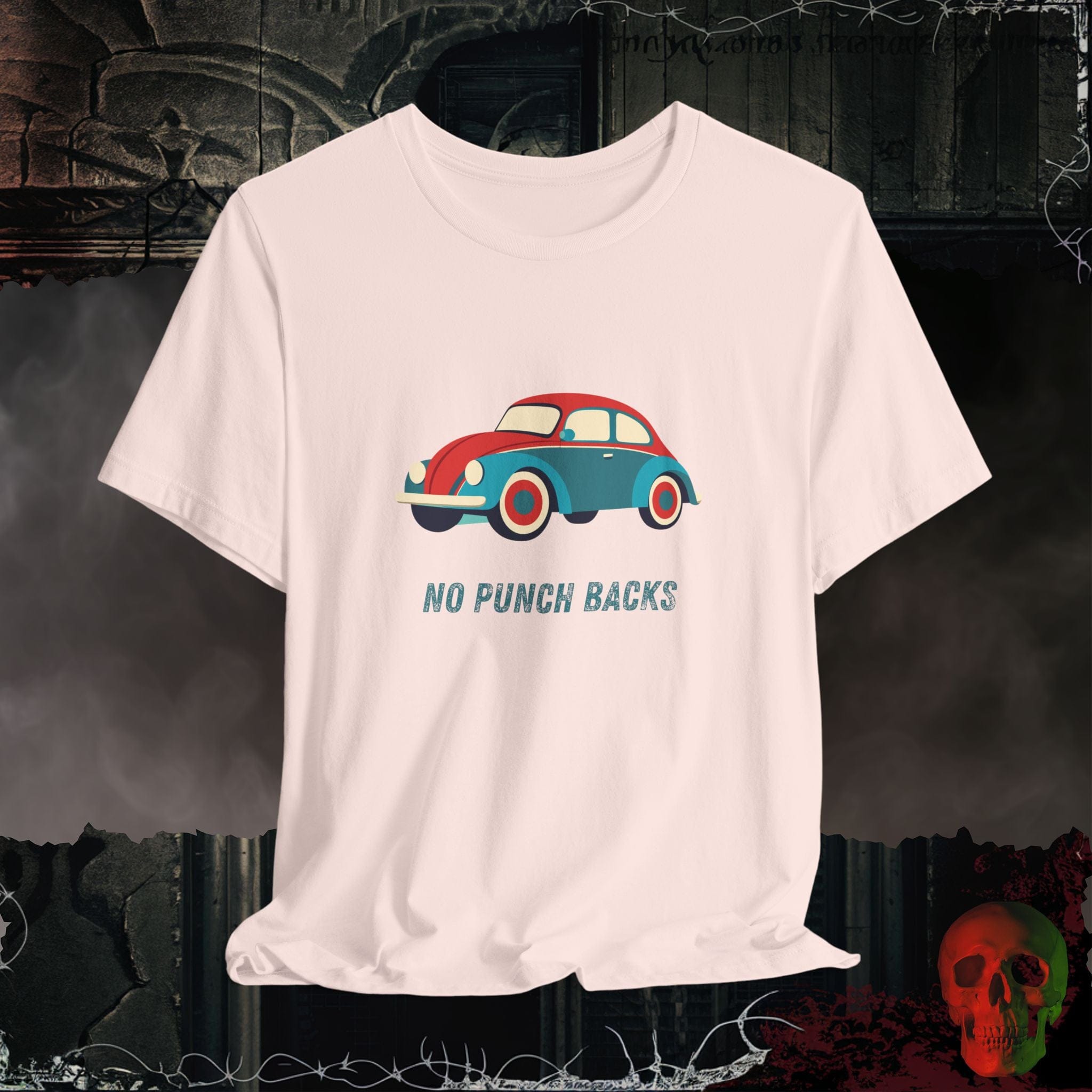 T-Shirt Soft Pink / S No Punch Backs T-Shirt