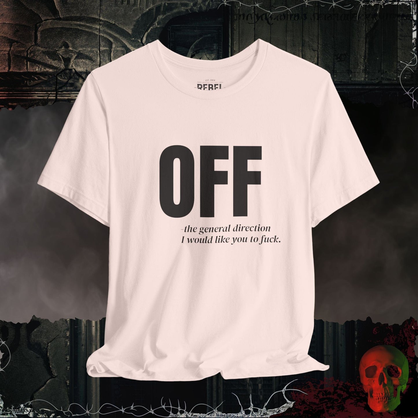 T-Shirt Soft Pink / S Off - The General Direction T-Shirt