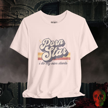 T-Shirt Soft Pink / S Porn Star Stunts T-Shirt