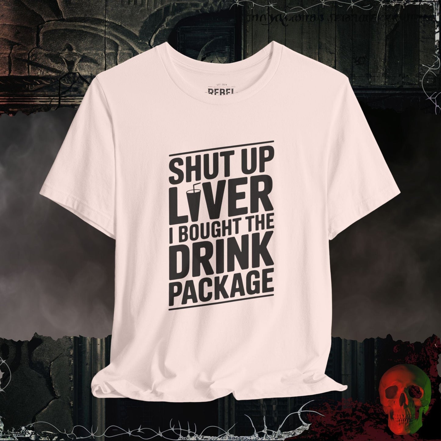 T-Shirt Soft Pink / S Shut Up Liver Tee
