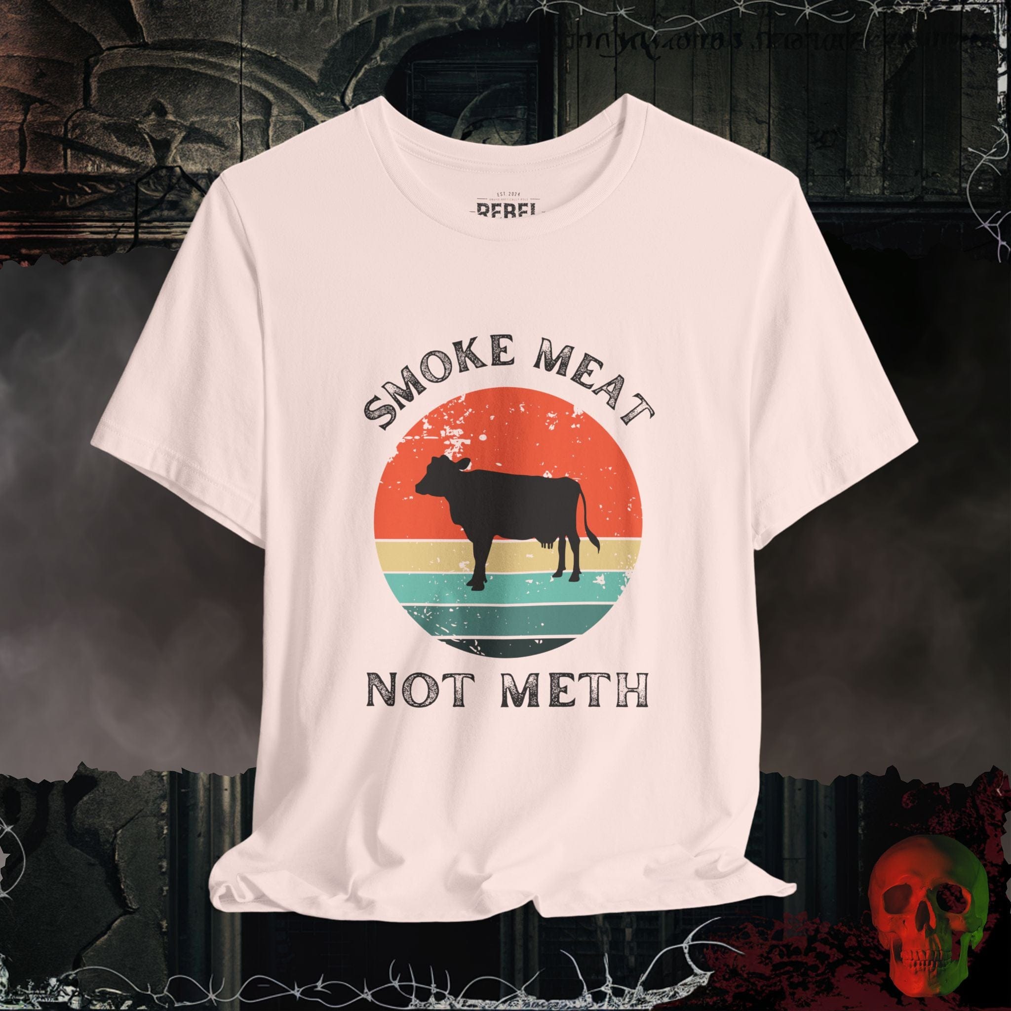 T-Shirt Soft Pink / S Smoke Meat T-Shirt
