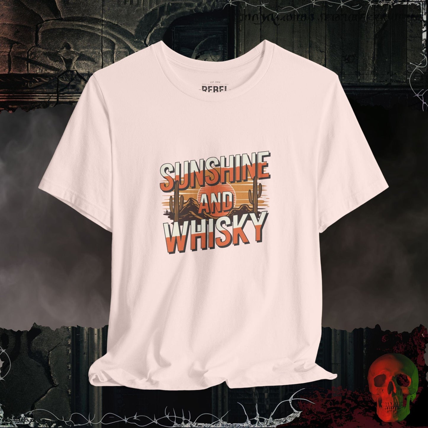 T-Shirt Soft Pink / S Sunshine and Whisky T-Shirt