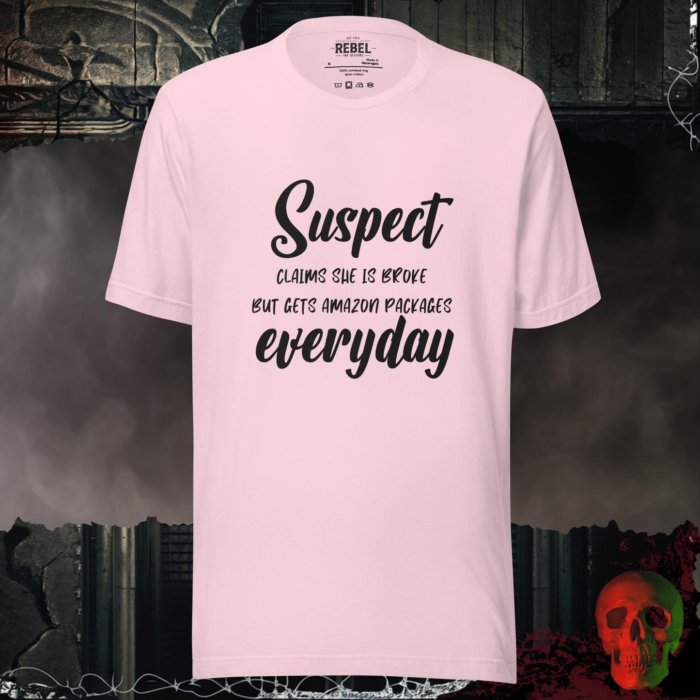 T-Shirt Soft Pink / S Suspect: Amazon Every Day Tee