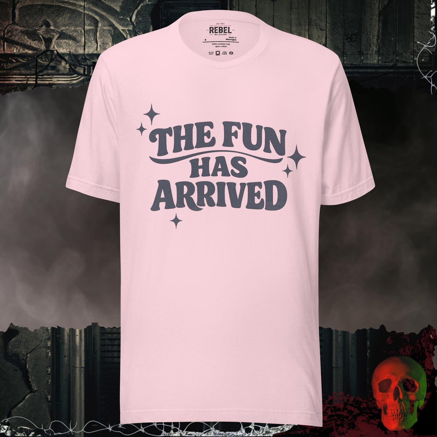 T-Shirt Soft Pink / S The Fun Has Arrived Tee