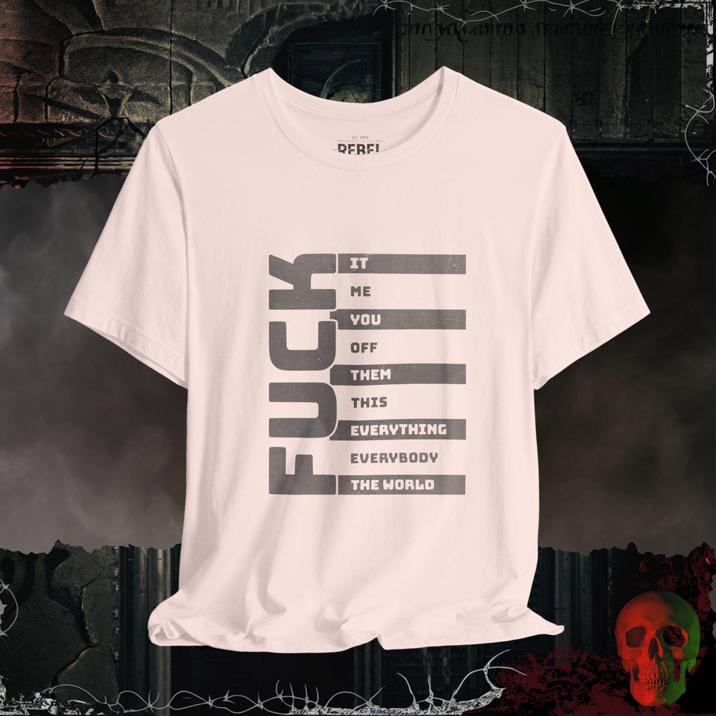 T-Shirt Soft Pink / S The Many F@cks Tee