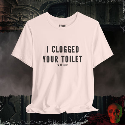 T-Shirt Soft Pink / S Toilet Trouble Tee