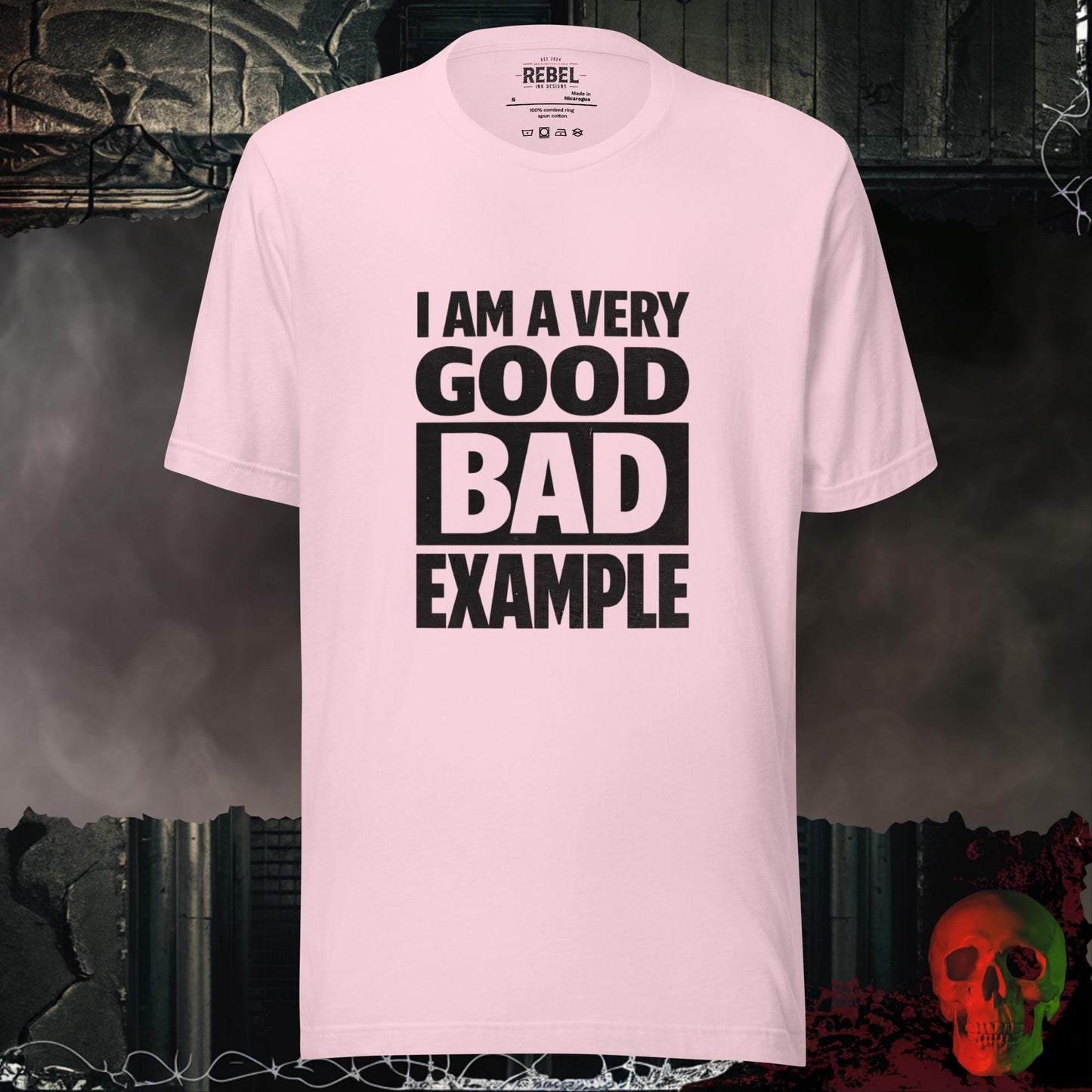 T-Shirt Soft Pink / S Very Good Bad Example Tee