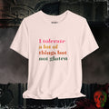 T-Shirt Soft Pink / S Zero Tolerance for Gluten Tee