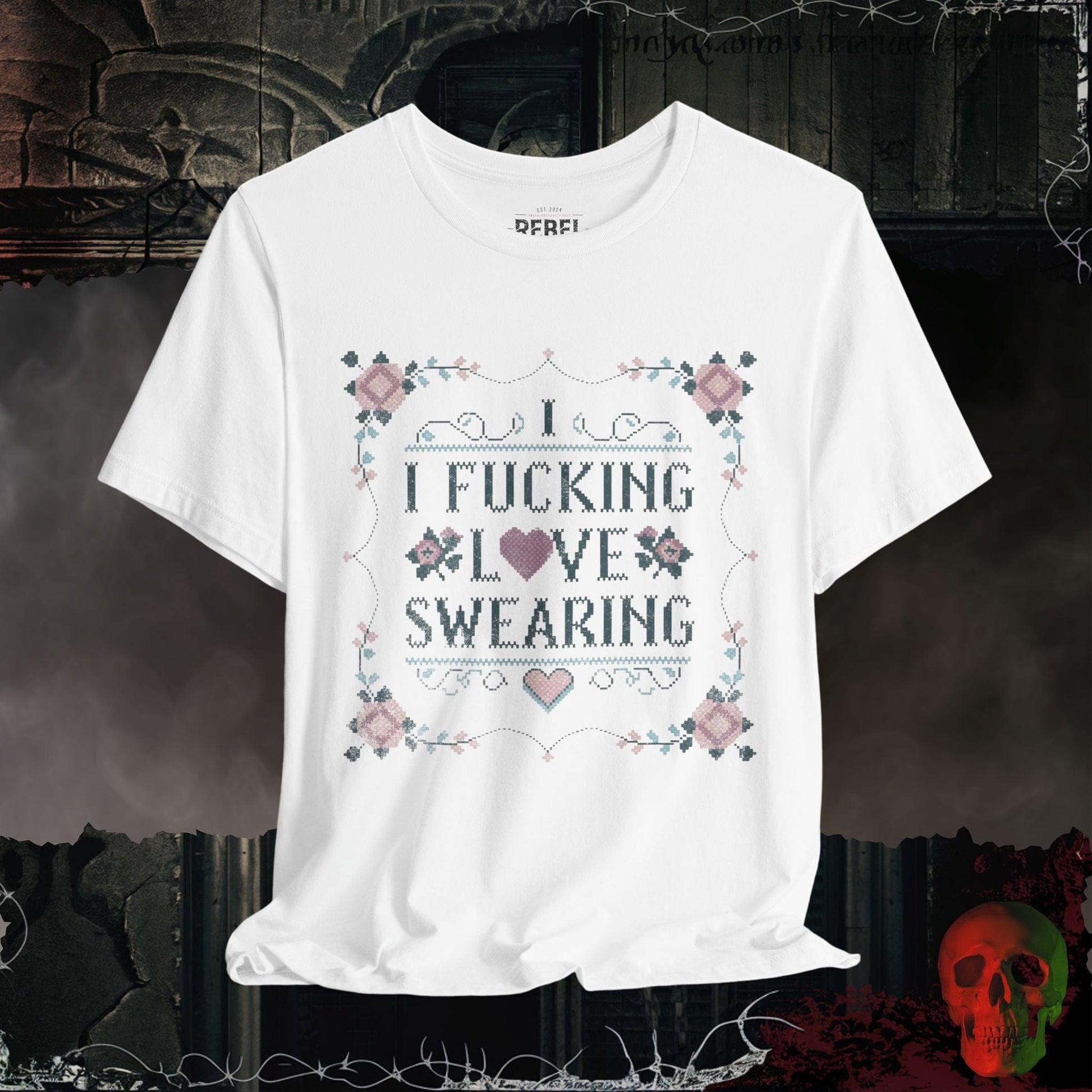 T-Shirt White / S I F'ing Love Swearing Tee