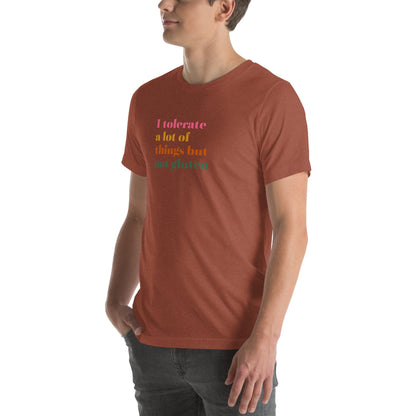 T-Shirt Zero Tolerance for Gluten Tee