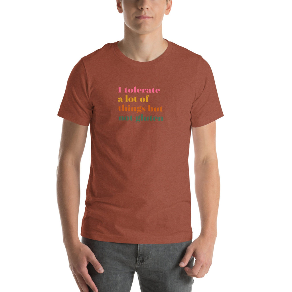 T-Shirt Zero Tolerance for Gluten Tee