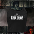 Tanks Solid Black Blend / S Welcome to the Shit Show, I Will Be Your Host Women's Crop Tank | Rebel Ink Designs