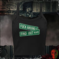 Tanks Solid Black Blend / XS F*ck Around and Find Out Women's Crop Tank | Rebel Ink Designs