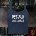 Tanks Solid Navy Blend / XS Get the Tattoo Crop Tank