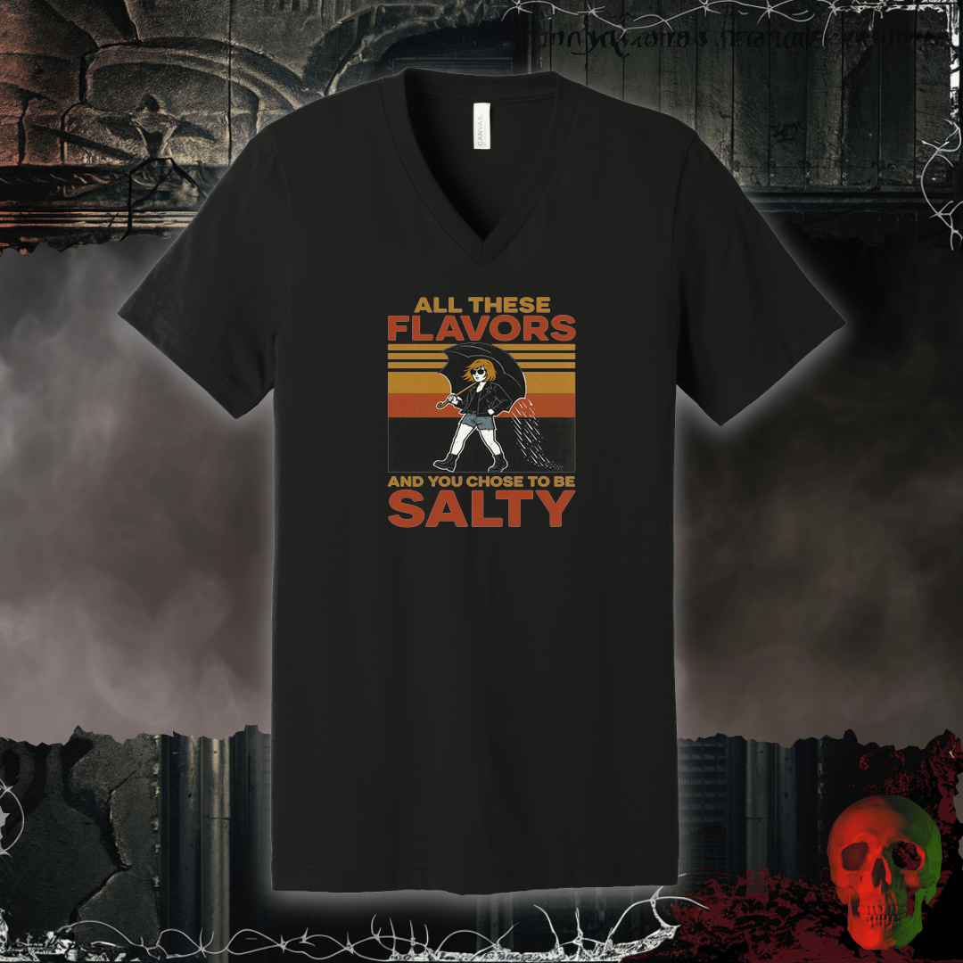 V-neck Black / S You Are So Salty V-Neck Tee
