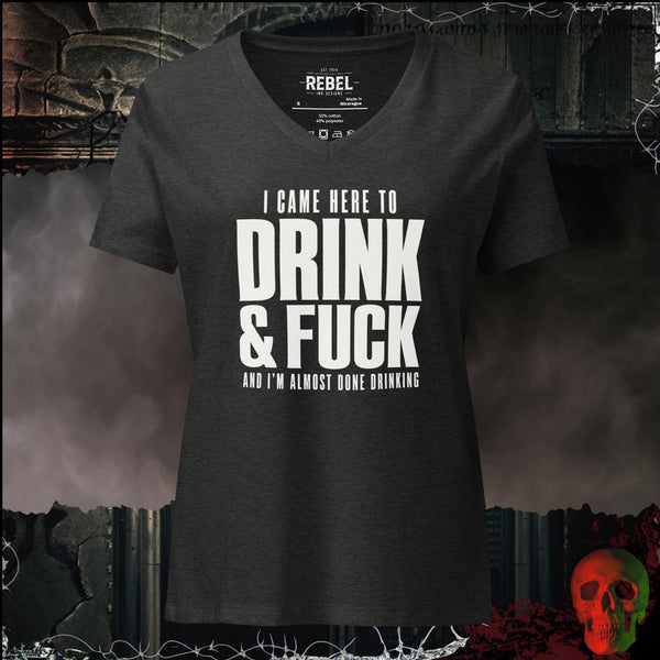 I Came Here to Drink & F*ck Bold Graphic