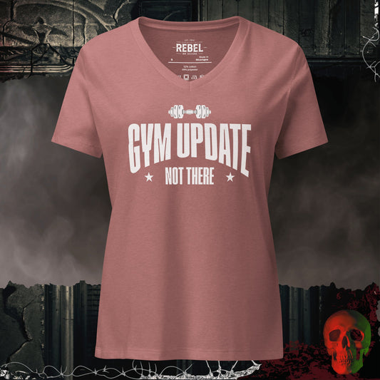 V-Neck Heather Mauve / S Gym Update Relaxed V-Neck