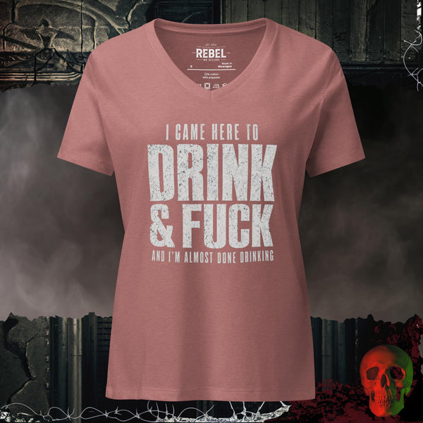 I Came Here to Drink & F*ck Bold Graphic