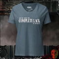V-Neck Heather Slate / S Ask Me About My Complete Lack of Interest Women's V-Neck Tee | Rebel Ink Designs