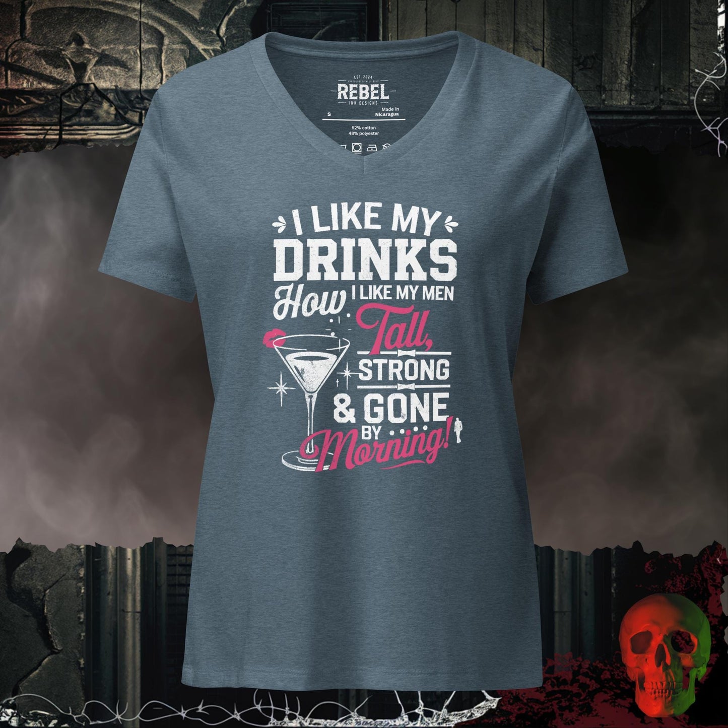 V-Neck Heather Slate / S Tall & Gone by Morning Relaxed V-Neck