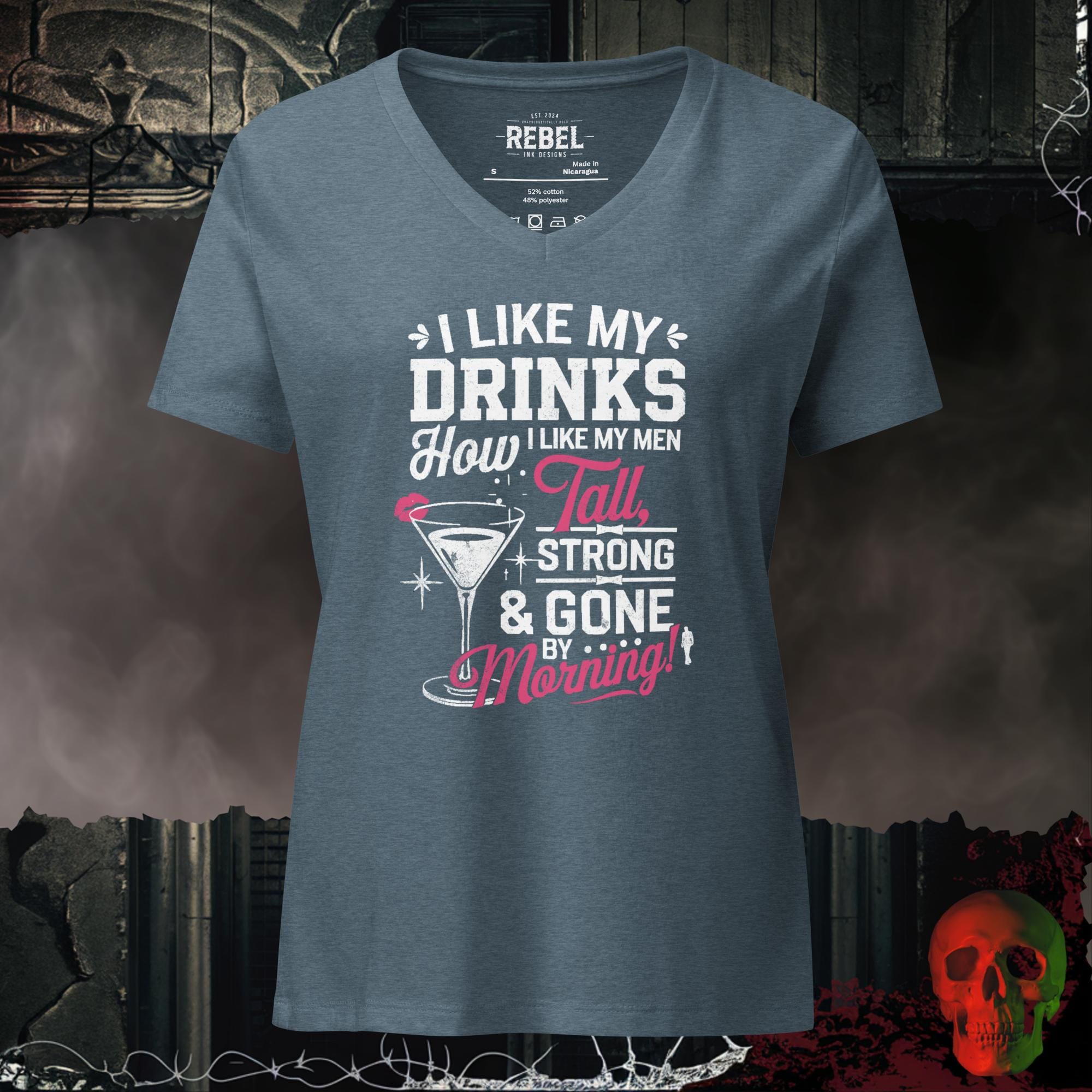 V-Neck Heather Slate / S Tall & Gone by Morning Relaxed V-Neck