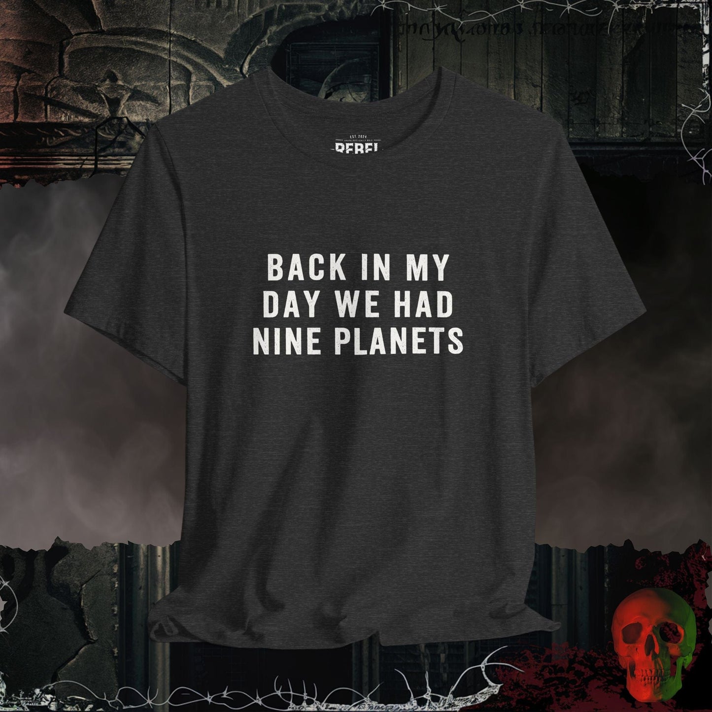 When We Had Nine Planets Tee