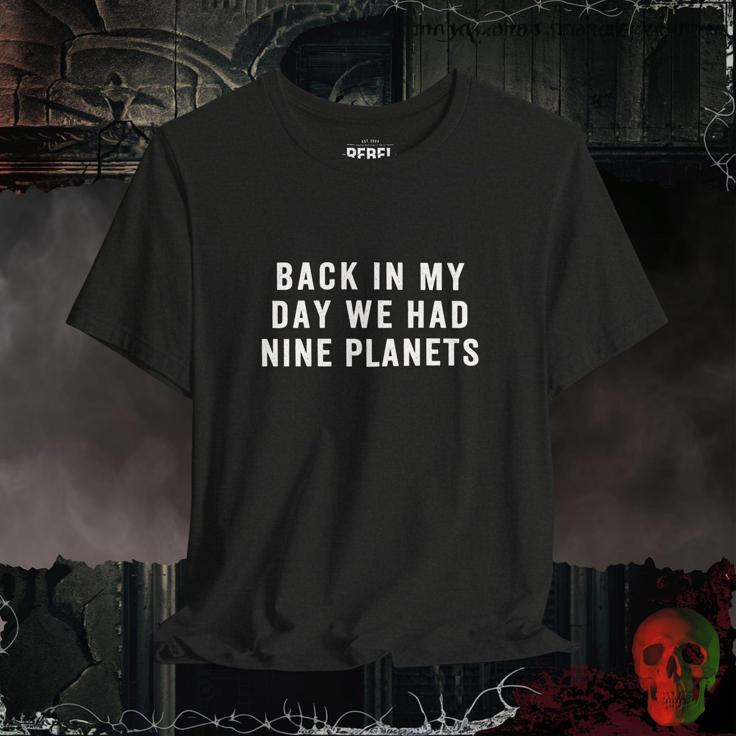 When We Had Nine Planets Tee